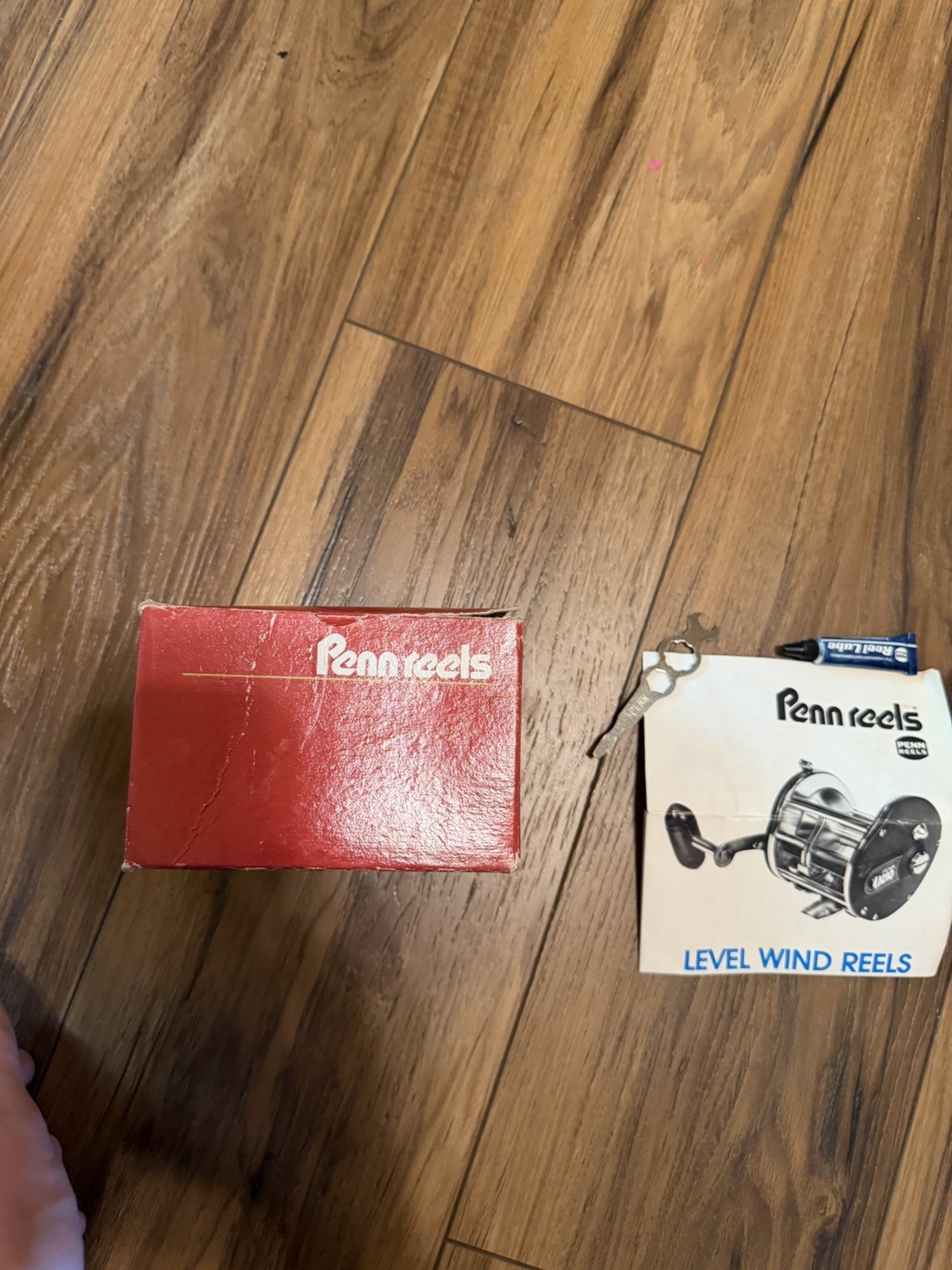 Penn 109M Level Wind only box With Everything original In It Except The Reel