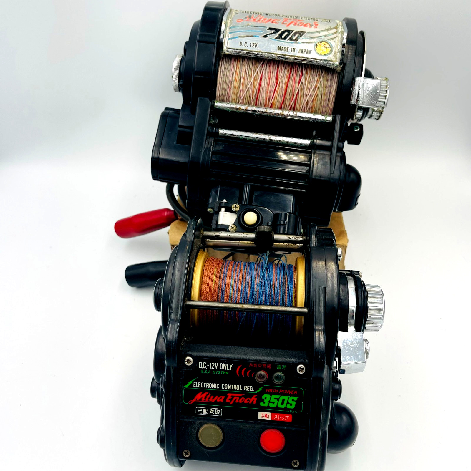 2-Units 1-Cord Miya Epoch Miyamae 700 350S Deep Sea Electric Reel Trolling Tuna