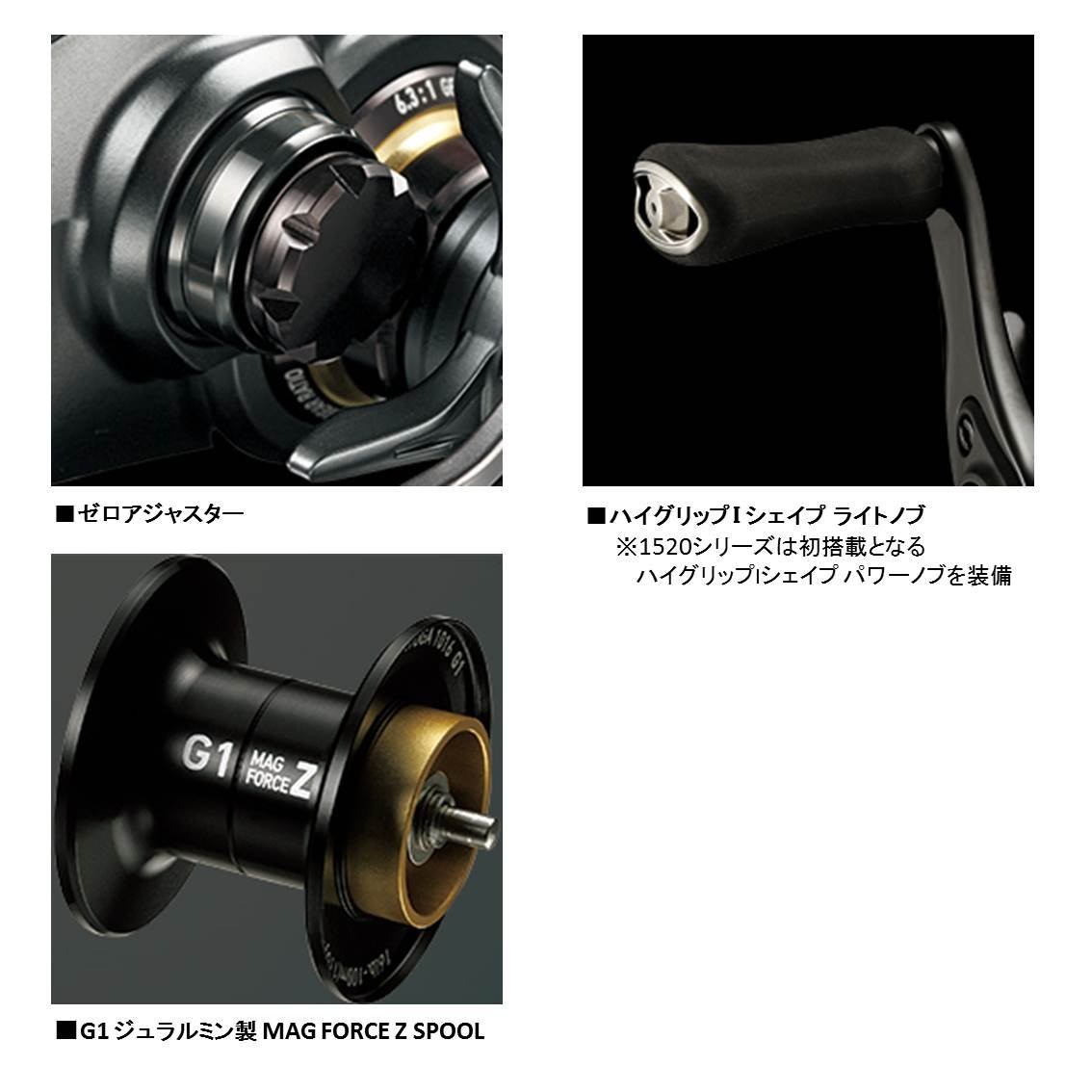 DAIWA Bait Reel 18 RYOGA Left Handle 2018 Model Japan