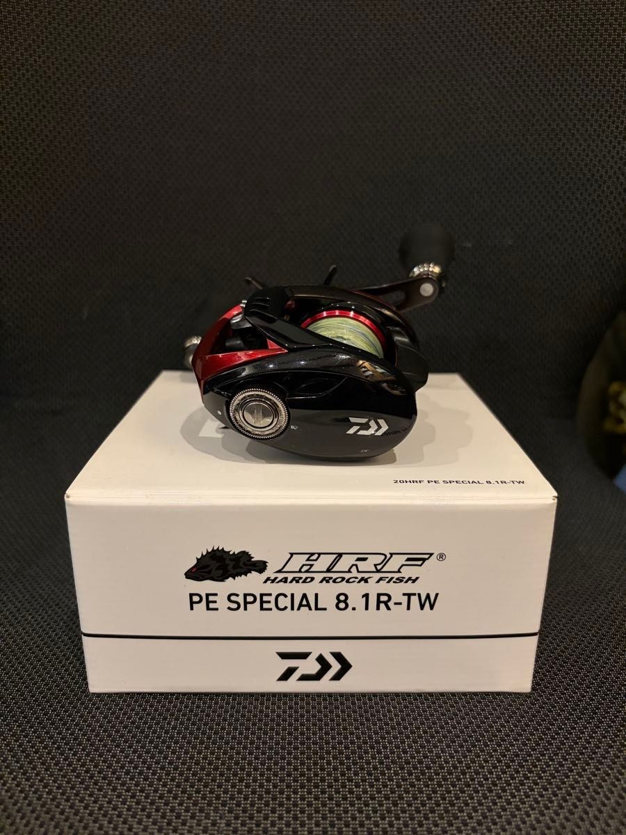 Daiwa 20 HRF PE SPECIAL 8.1R-TW Bait Reel Right Handle, 4BB Added