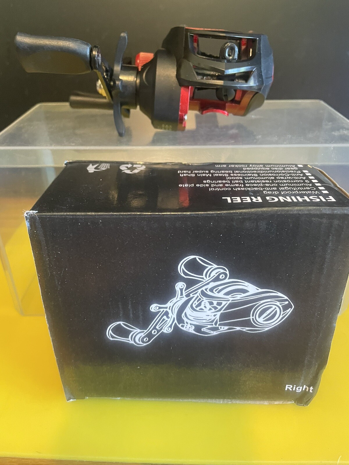 7:2:1 GEAR RATIO AC-2000 UNBRANDED BAITCASTING REEL FRESH/SALTWATER HIGH QUA NIB