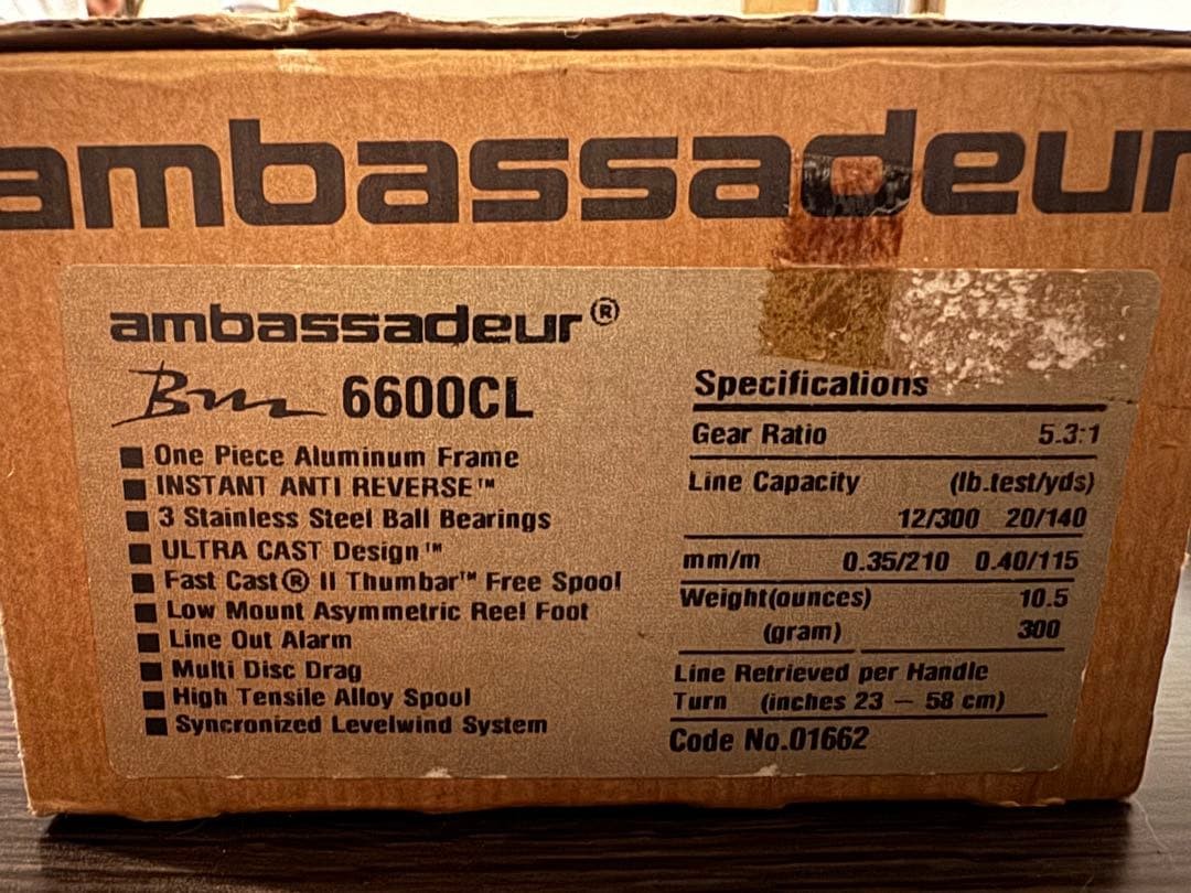 ABU BM6600CL Reels Used Excellent Condition