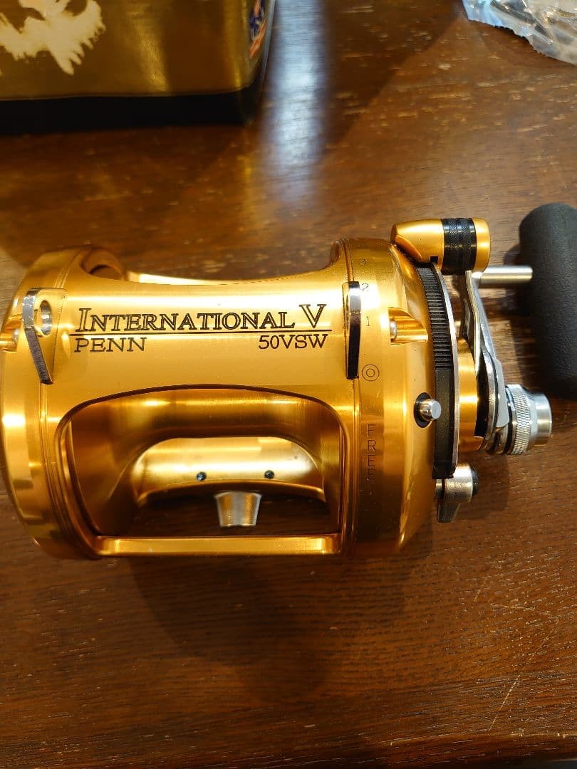 PENN 50VSW Saltwater Reel Gold Unused USA Made