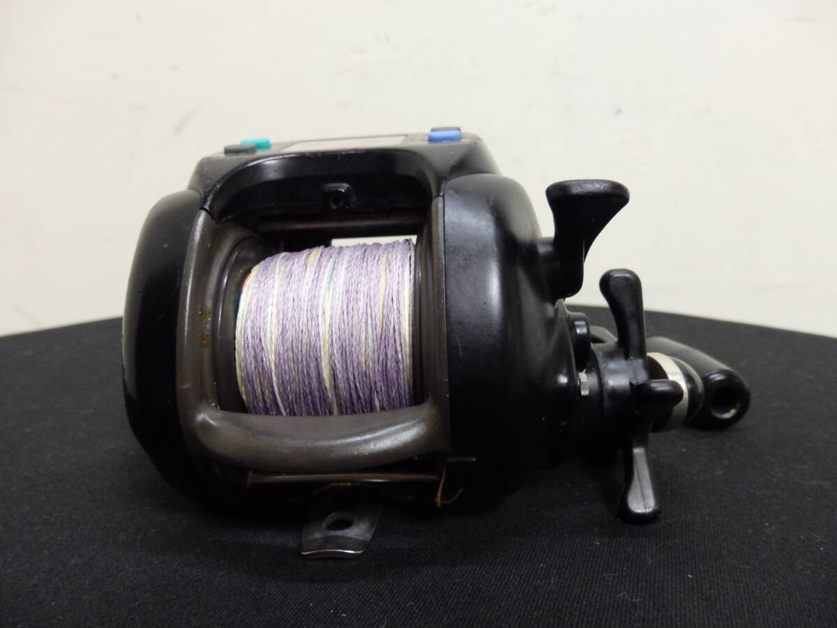 Daiwa Supertanacom S 500DX Electric Reel PE Line Included Power On with Internal