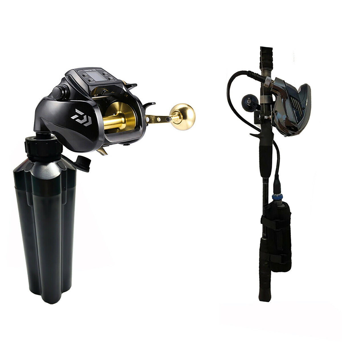 5Ah Battery For Daiwa Electric Fishing Reel 1000 750 + Charger + Power Cable Set