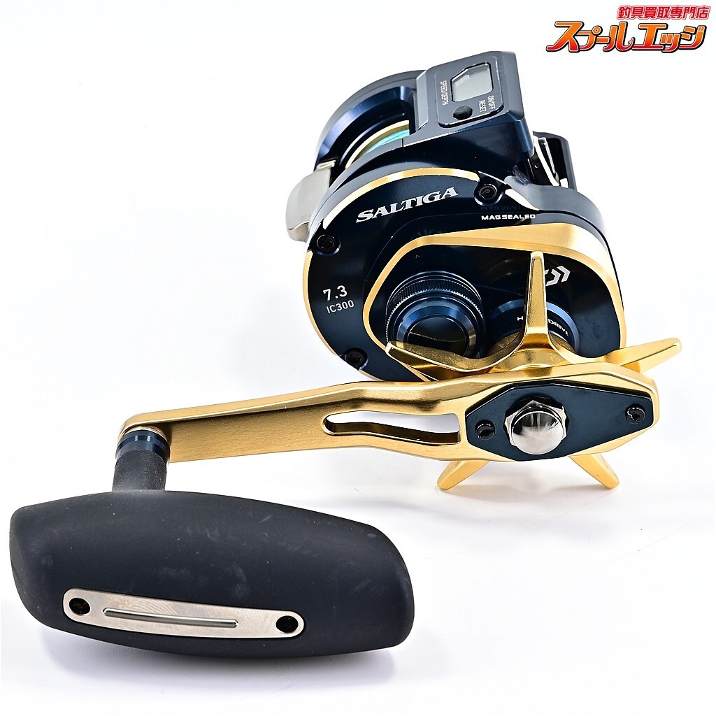 【Near Mint】DAIWA 21 SALTIGA IC 300H-SJ Baitcast Reel From Japan #230