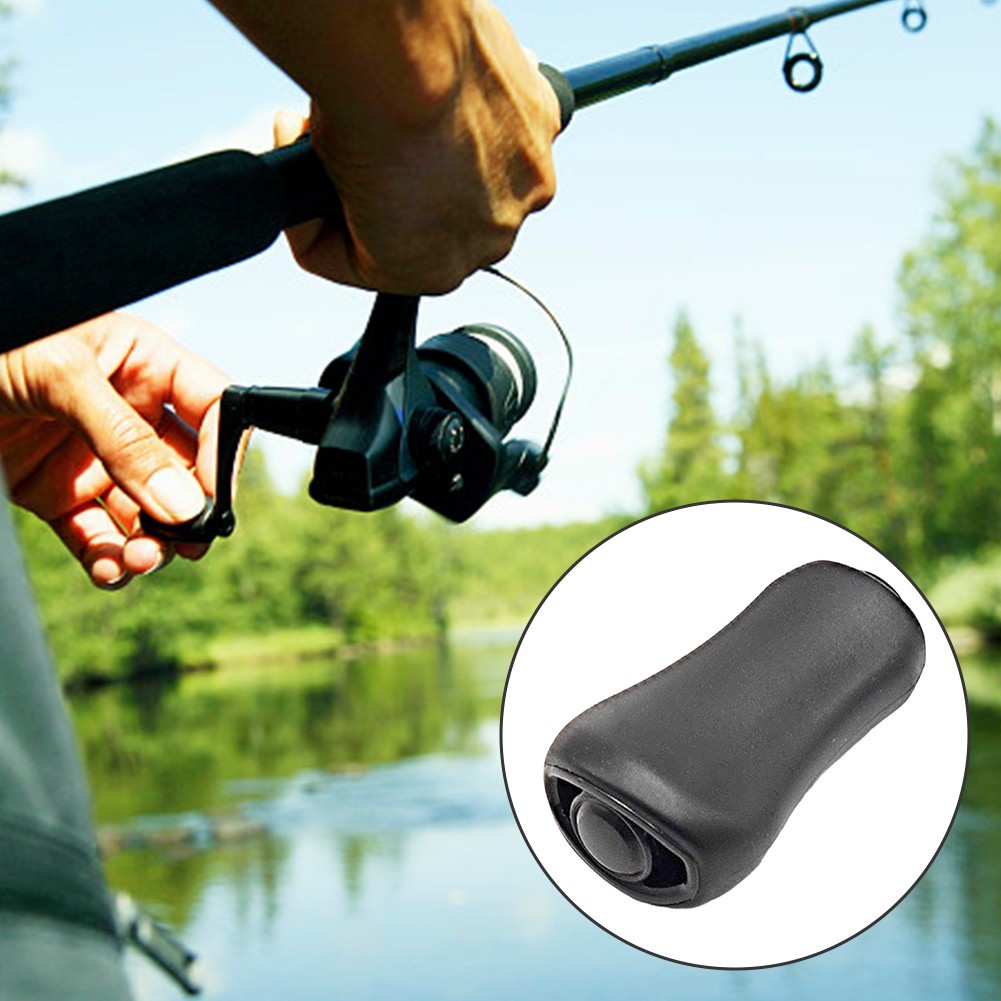Rubber Knob WITH For DAIWA 25 PR100 Baitcast Reel 38.2×21.3mm Handle Part