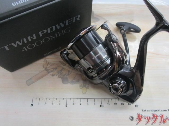 SHIMANO 24 TWIN POWER 4000 MHG SPINNING REEL Used