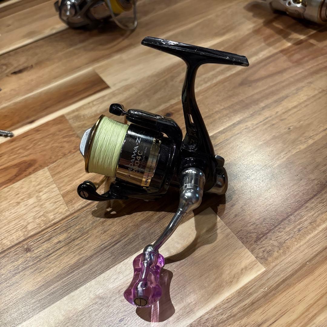 Daiwa TD-Z 2004C Custom Painted Fishing Reel Slightly Worn Condition