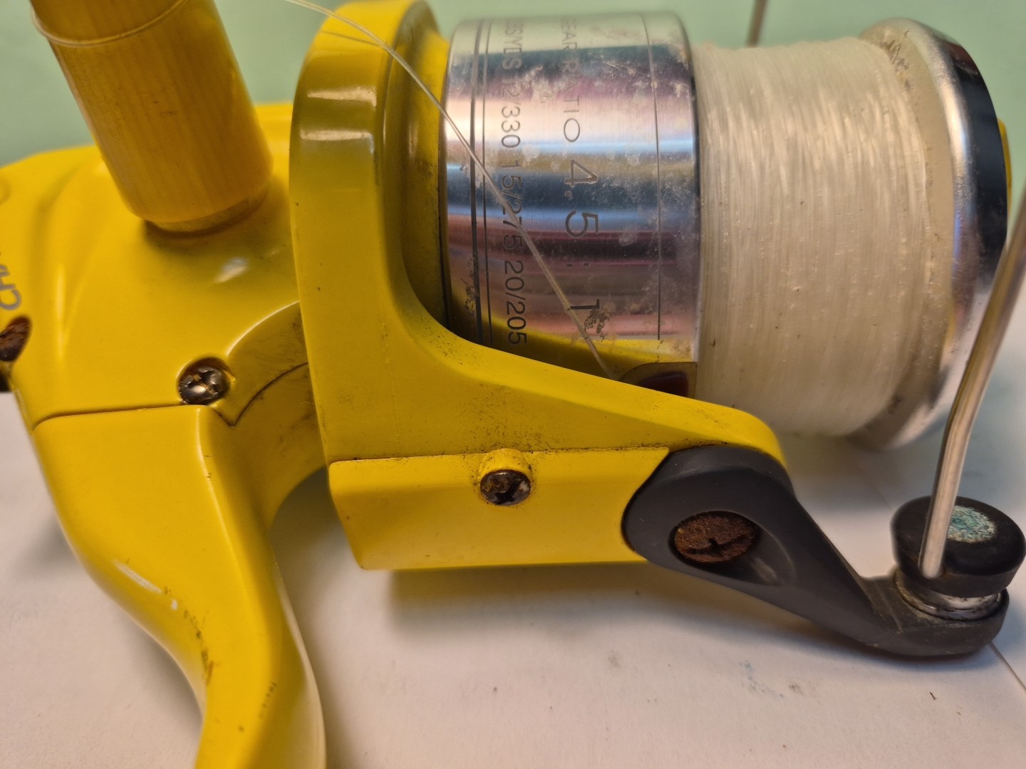 Okuma Chaser 65 Reel with String UNTESTED Sold As-Is