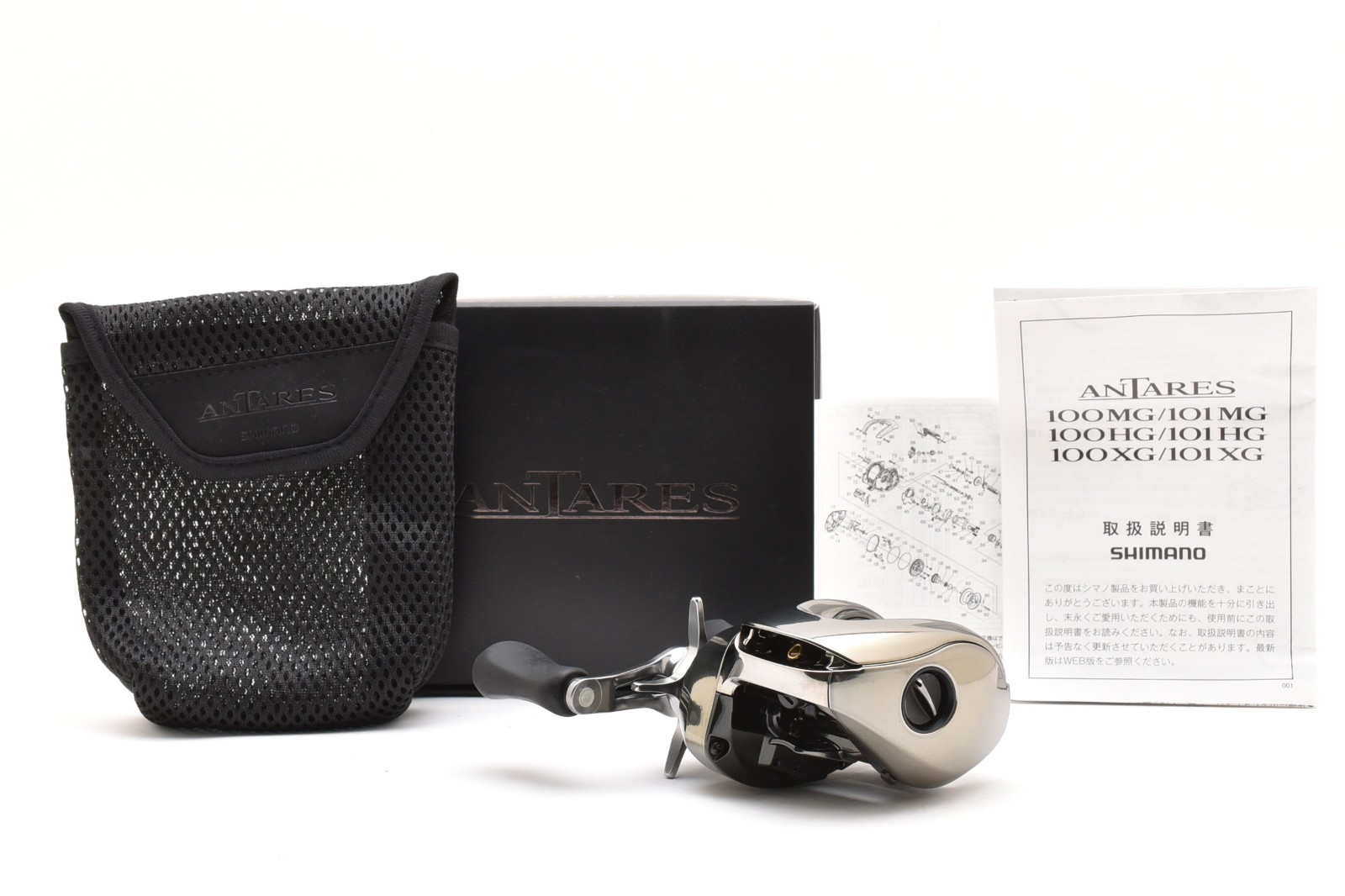 Shimano 25 ANTARES 100MG Right Hand Bait Casting Reel Near Mint From Japan #2593