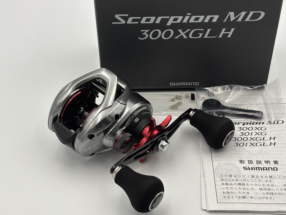 Shimano 21 Scorpion MD 300XGLH Right Hand Baitcasting Reel Monster Drive Japan