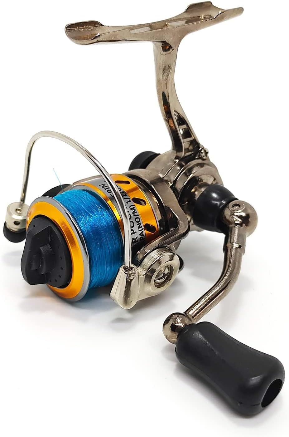 Mini 100 Small Metal Spinning Wheel Aluminum Fishing Reel with Metal Spool fo…
