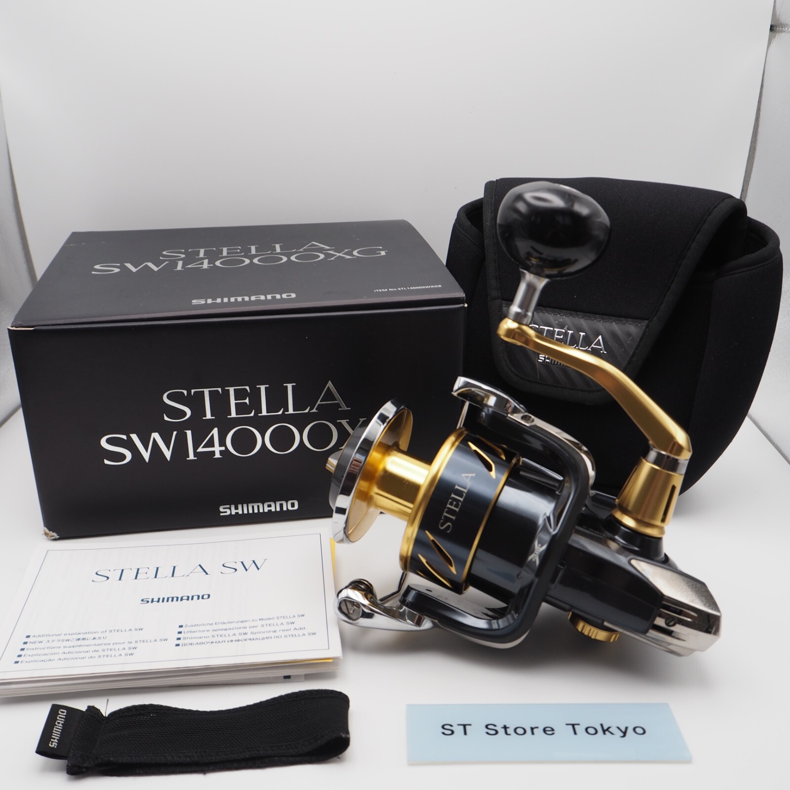 [Excellent] Shimano 13 Stella SW 14000XG Spinning Reel 6.2:1 Gear w/Box Tested