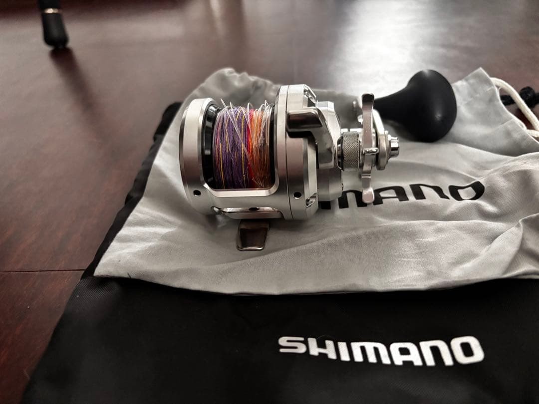 SHIMANO Ossia Jigger Spinning Reel Multi-Color Line Used with Bag
