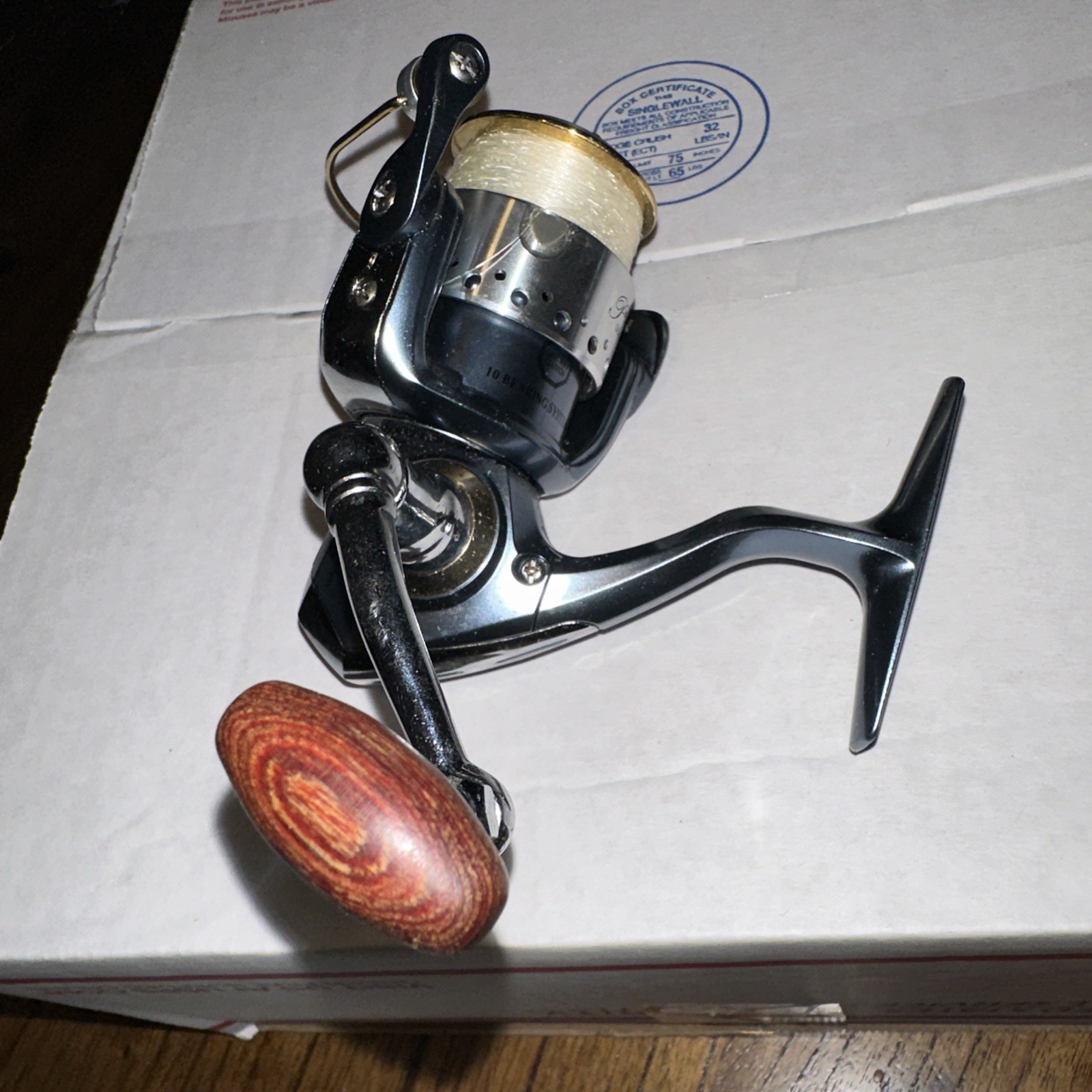 PFLUEGER President #6730 Spinning Fishing Reel 10 Ball Bearings Works Great