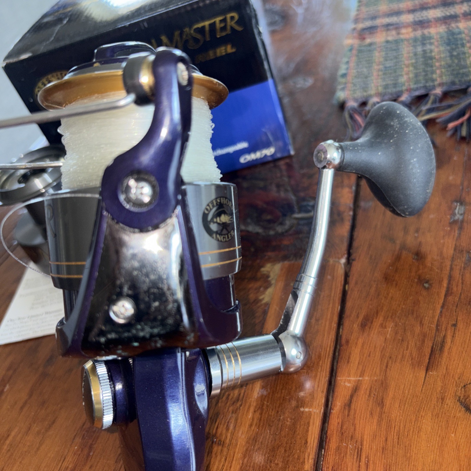 OFFSHORE ANGLER OCEAN MASTER OM70 SPINNING REEL W EXTRA SPOOL – 8 BEARING SYSTEM