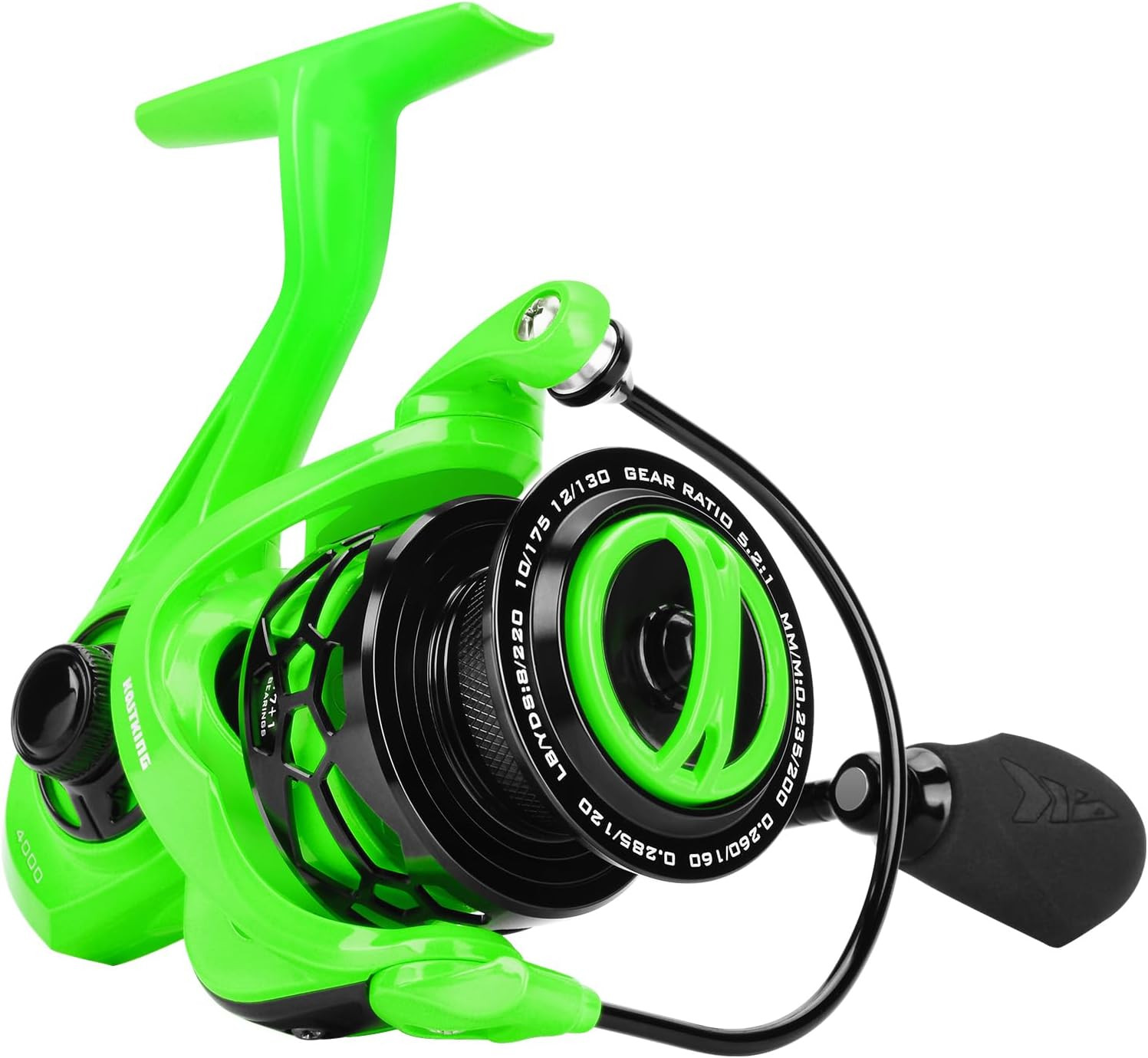 Zephyr Spinning Reels – 7+1/6+1 BB – Carbon Fiber Drag – Stainless Steel Shaft –