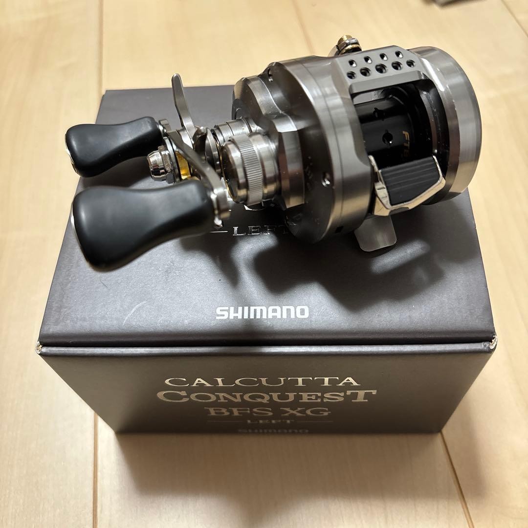 Calcutta Conquest BFS XG Left Reel Light Use Freshwater/Salmon Fishing