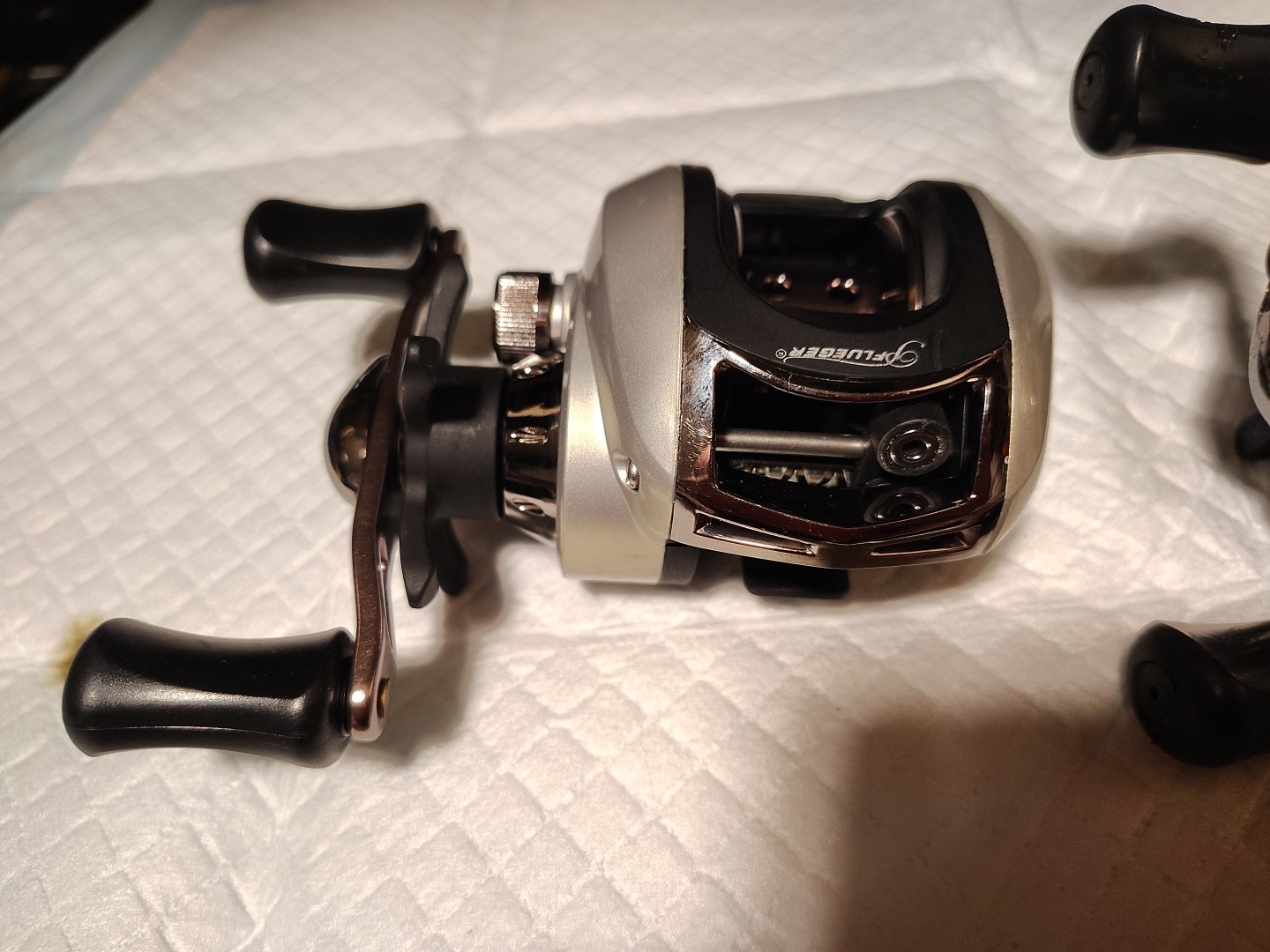 (2) PFLUGER ( TRION ) BAITCASTING REELS # TRI62LP/ SEE PHOTOS