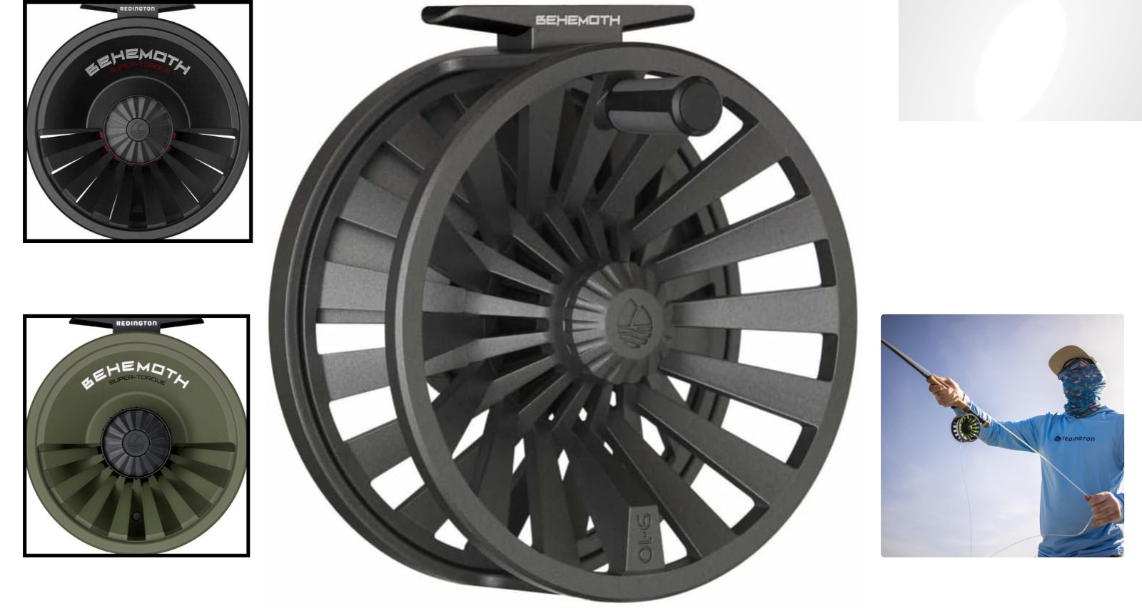 Behemoth Fly Fishing Reel 4/5 Gunmetal – Large Arbor, Adjustable Drag, 10 lbs
