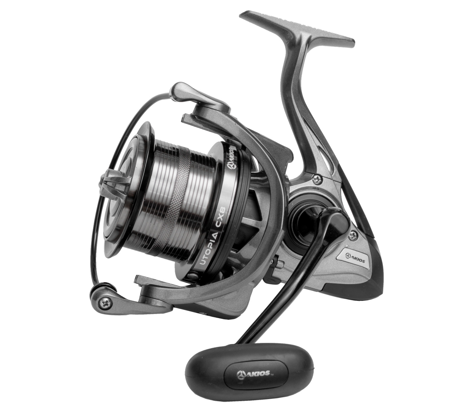 Akios Utopia CX8 Fixed Spool Reel, Long distance casting reel