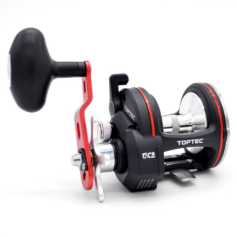 Conventional Star Drag Fishing Reel 6.2:1 Magnet-Controlled Casting System RH/LH