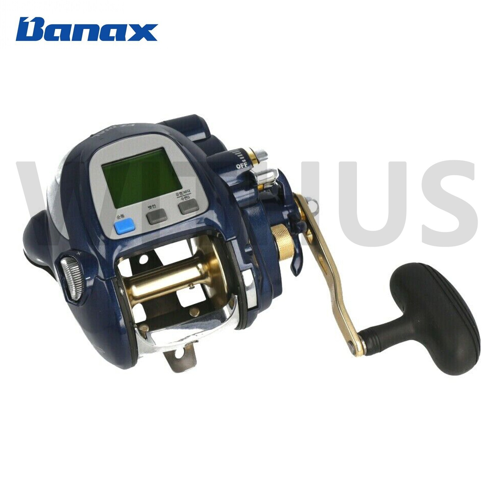 Banax Kaigen 7000CP Electric Reel Big Game Jigging Fishing Dial Reels 66lb Drag