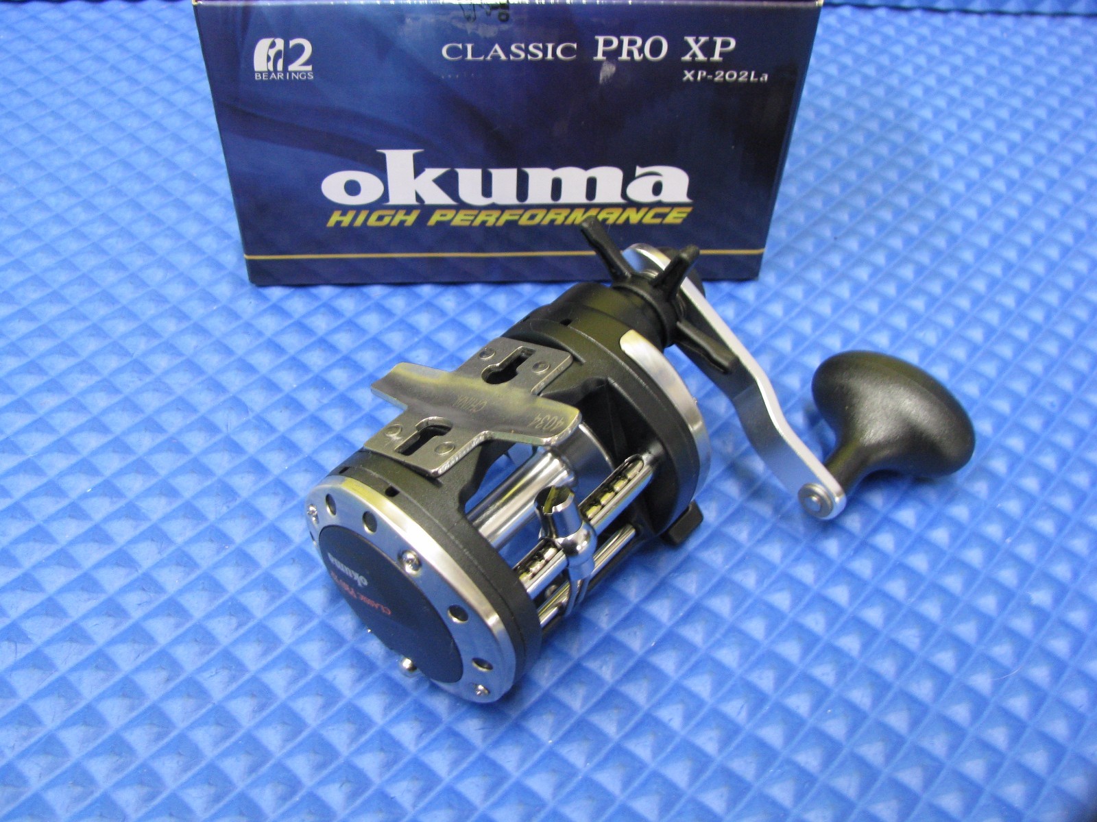 OKUMA HP CLASSIC PRO XP LEVELWIND TROLLING REEL 2 BRGS XP-202La 2 PACK!!