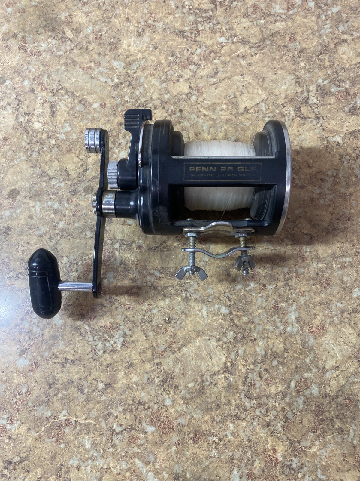 VTG Penn 25GLS Graphite Lever Senator Conventional Fishing Reel