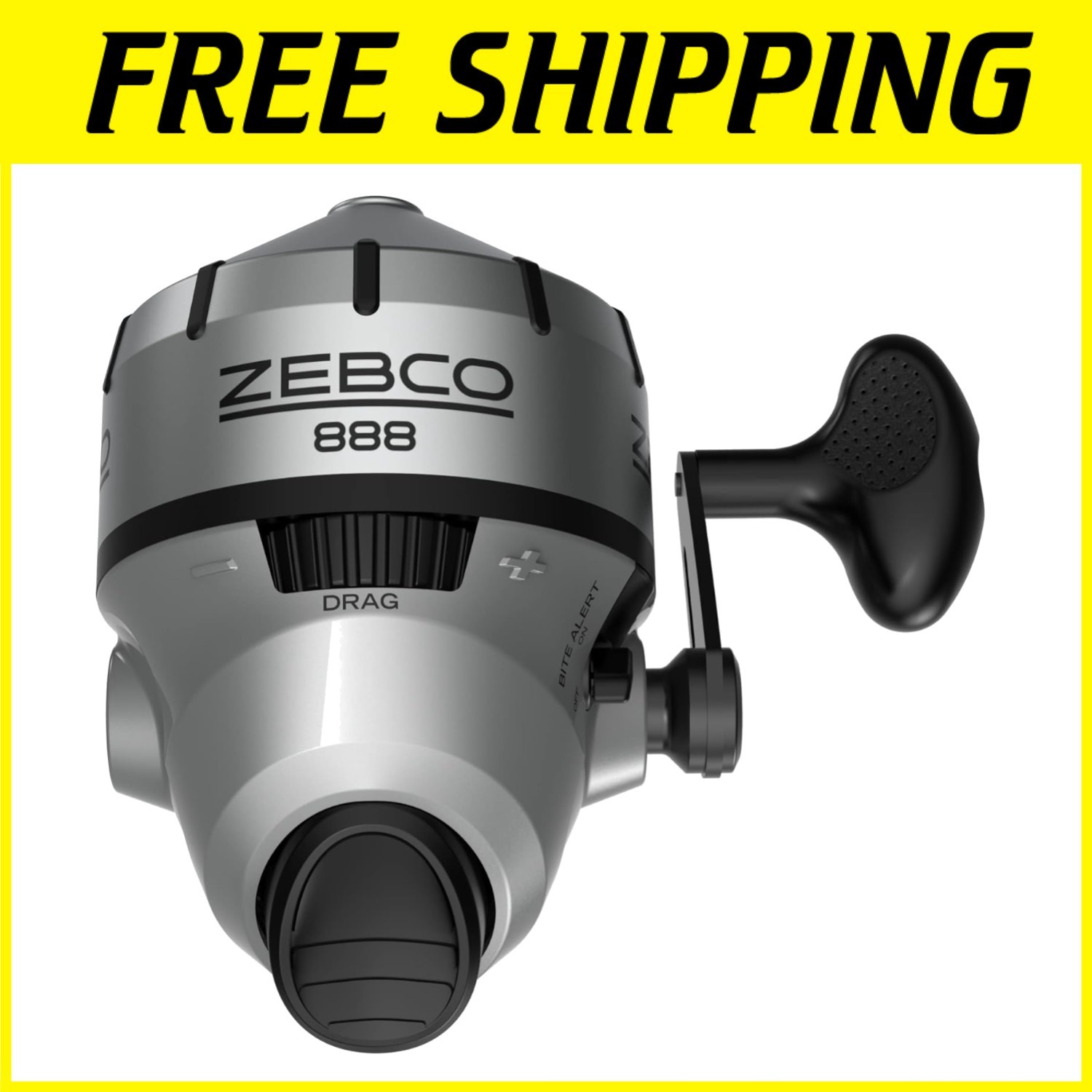 888 Spincast Reel – Instant Anti-Reverse Feature//