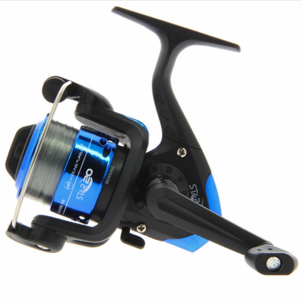 Coarse Float Fishing Reel Star Size 20 for Spinning Float Travel with 8lb Line