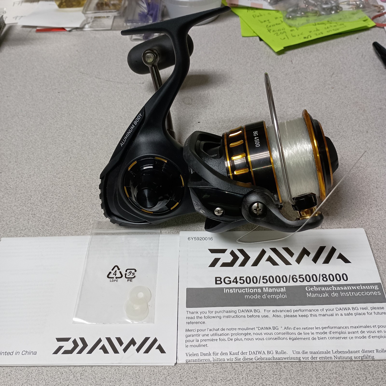 Daiwa BG 4500 spinning reel