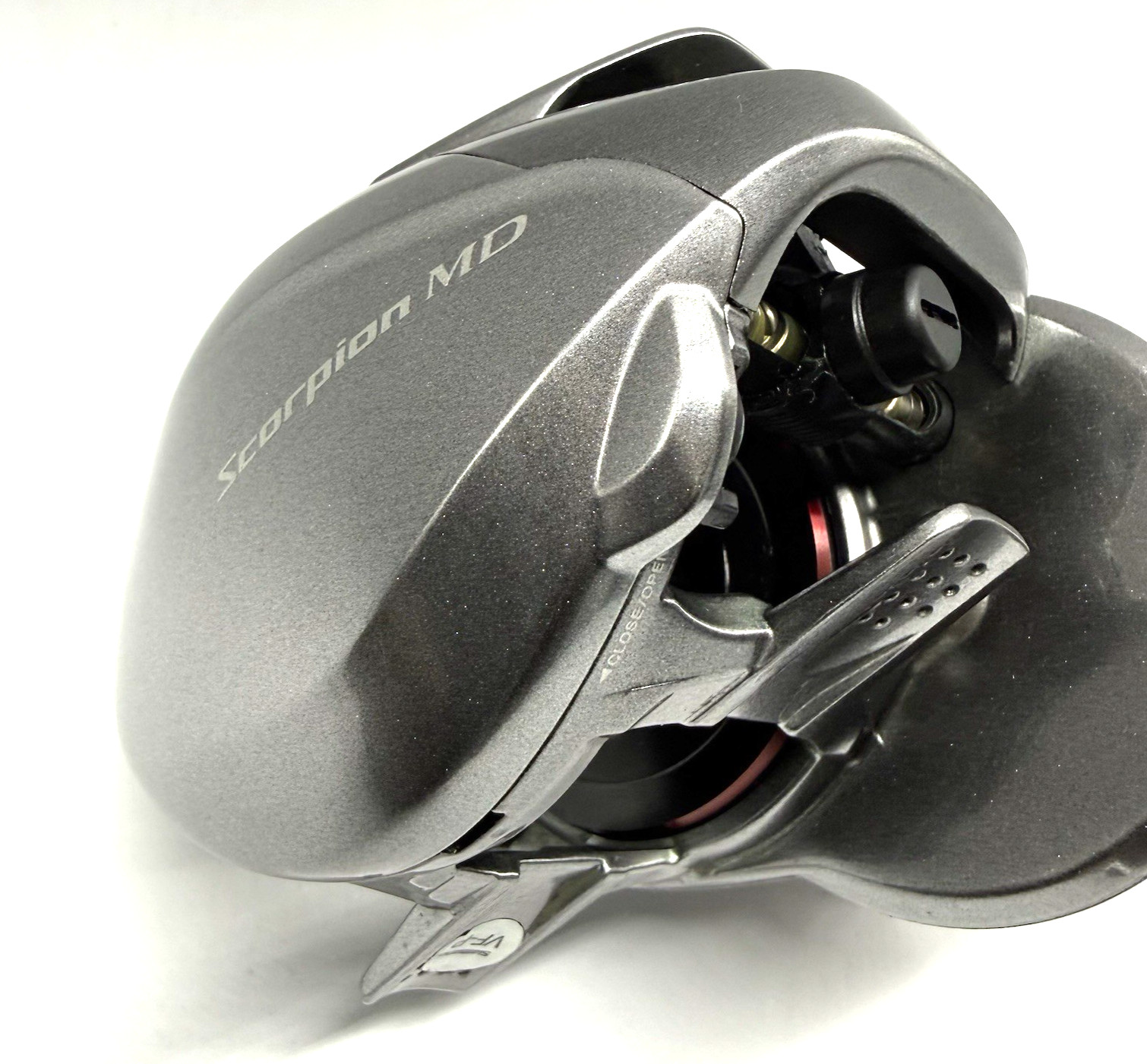 Shimano 21 Scorpion MD 301XG Left Handed Bait Casting Reel with Box JAPAN „MINT“