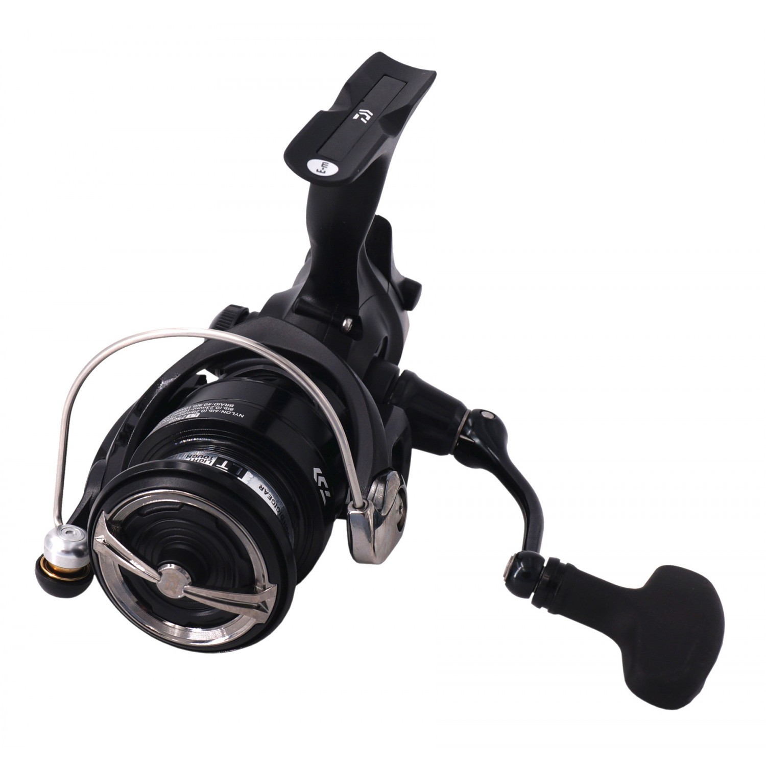 DAIWA BLACK WIDOW BR LT, 2500, carrete ambidiestro, Bite N‘ Run Freespool