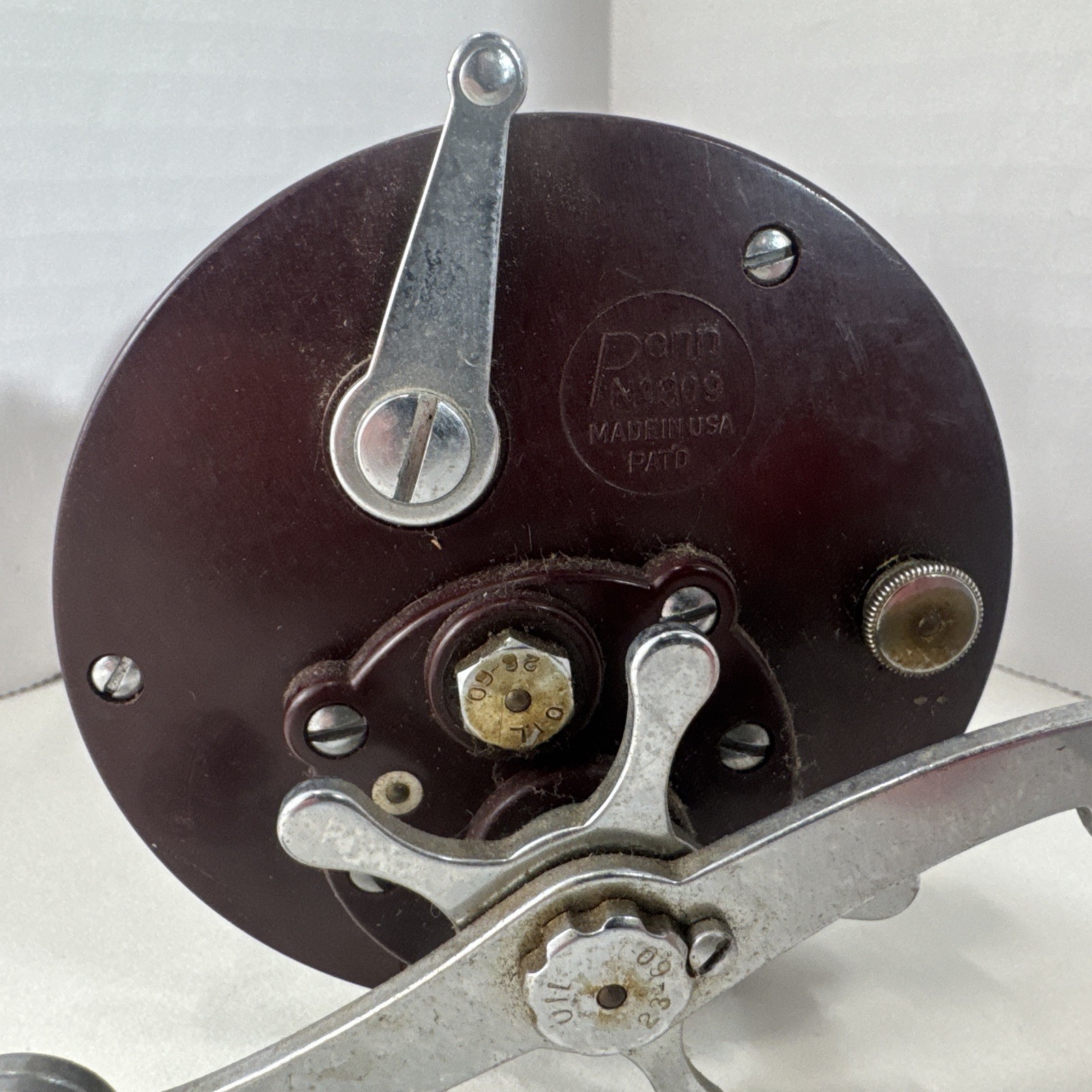Vintage Penn Peer 309 Level Wind Baitcasting Saltwater Fishing Reel USA