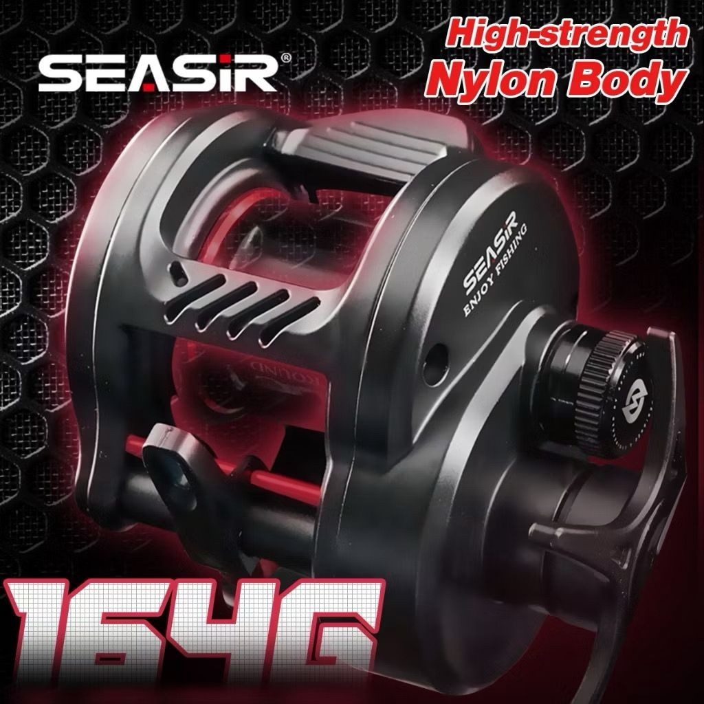 SEASIR DC Round Baitcasting Reel Saltwater Brass Gear Fishing Reel FREE SHIPPING