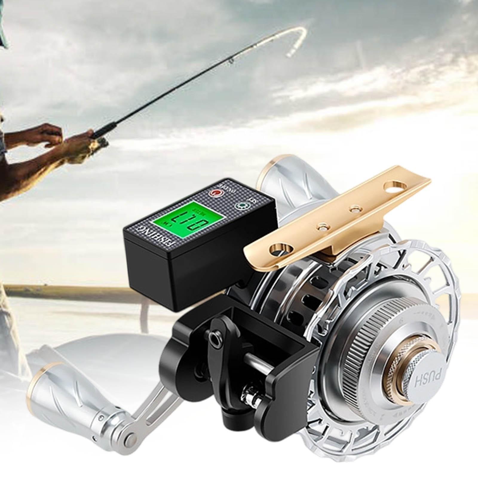 Raft Fishing Reel with Digital Display Fishing Accesories Sturdy Lightweight