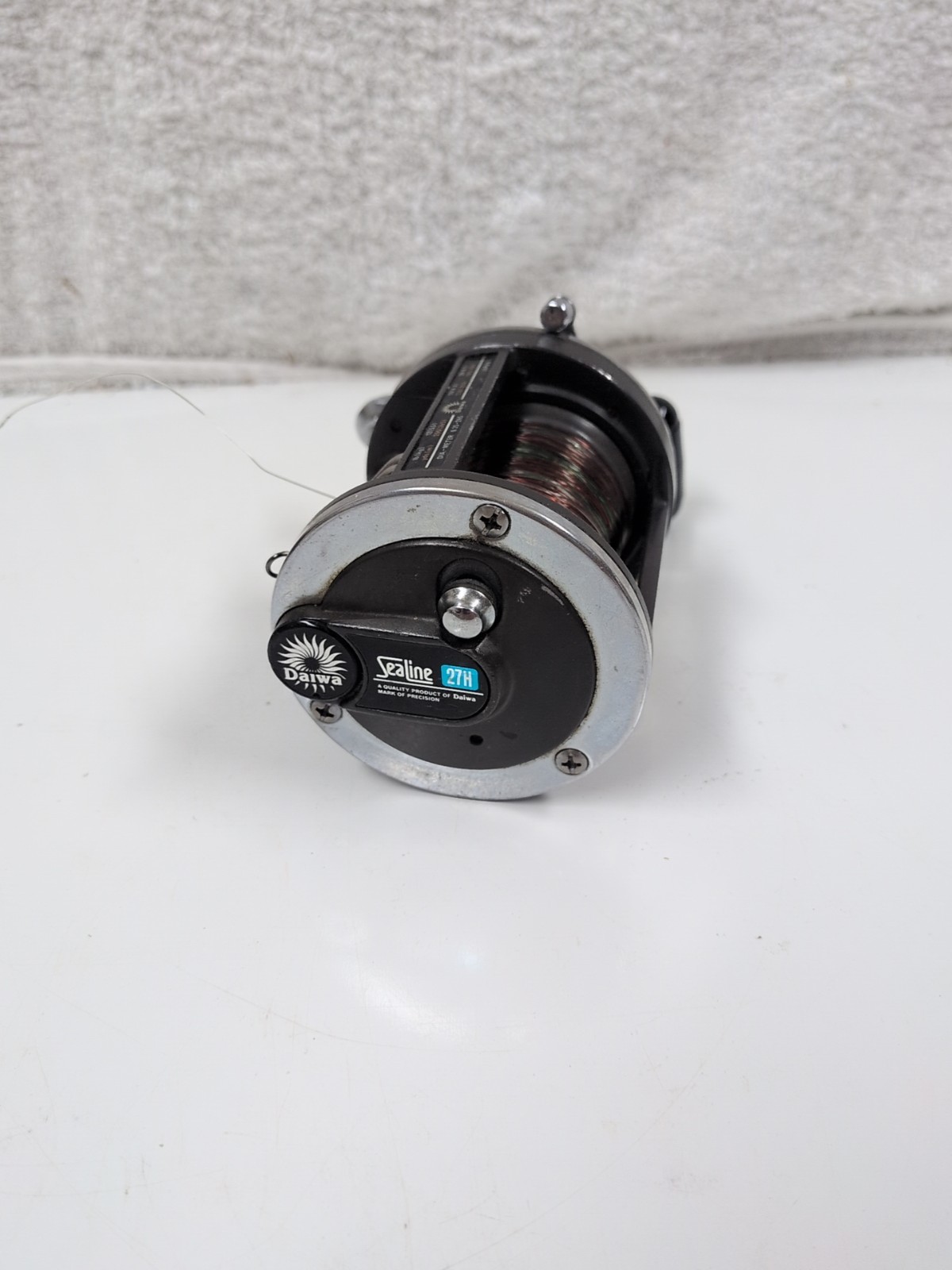 Vintage Daiwa SEALINE 27H Level Wind Trolling Fishing Reel Made in Japan GC