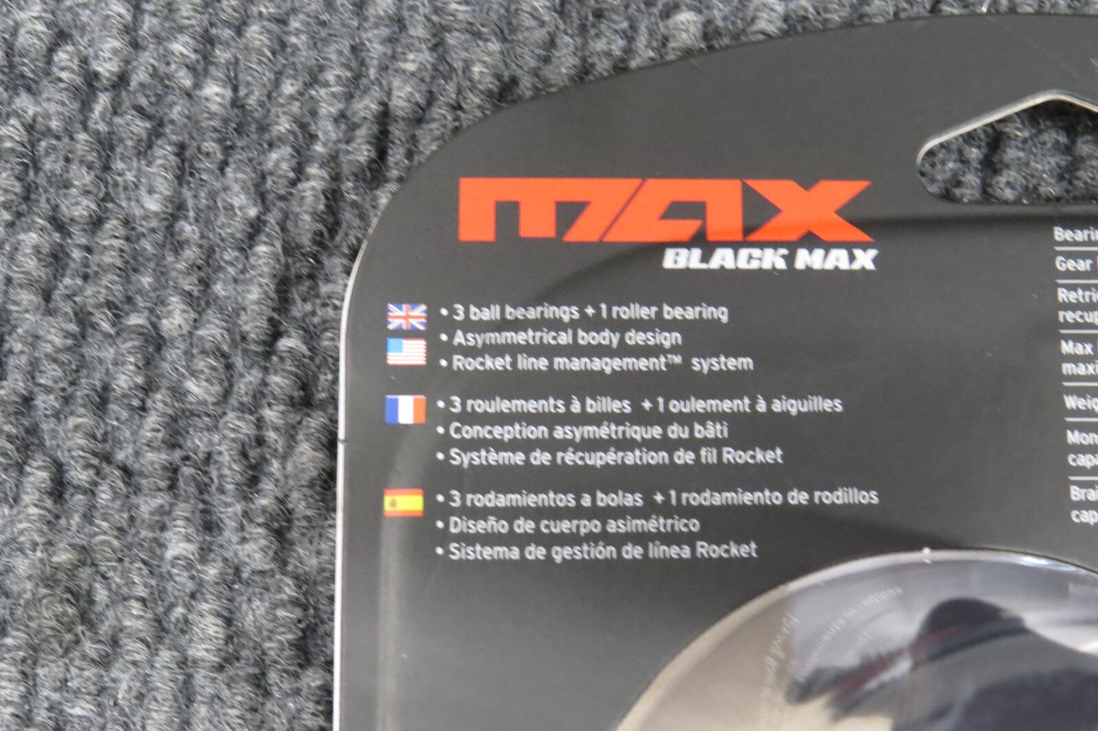 BRAND NEW Abu Garcia Max Black Max BMAX2000 Fishing Spinning Reel