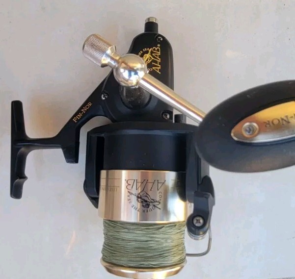 Fin-Nor AS20 Ahab Spinning Reel # 20 (US Seller) Rare-not made like this anymore