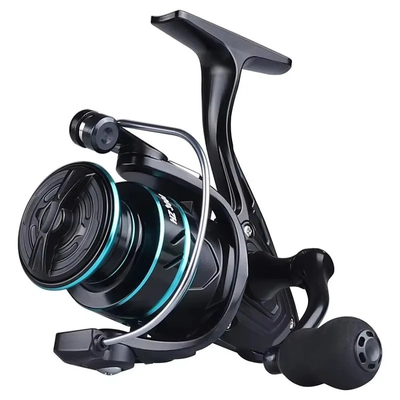 Fishing Reel HZ500-7000 Max Drag 10Kg Metal Spool Grip Spinning Reel for Carp Re