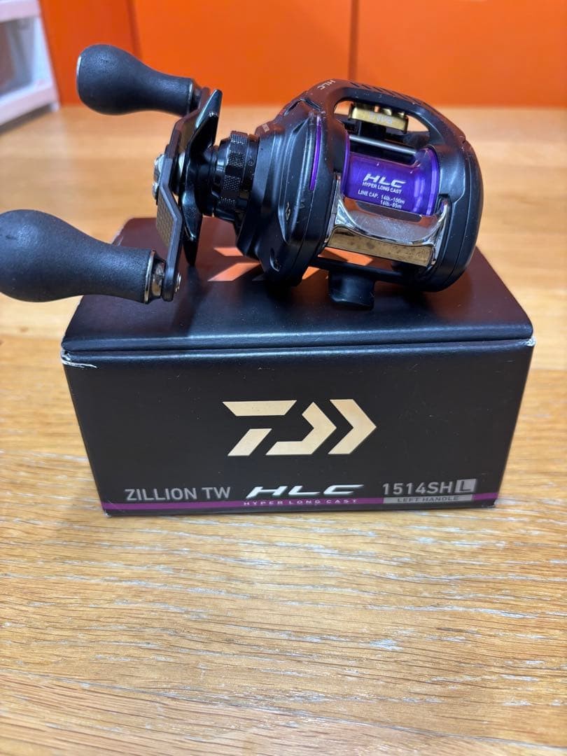 Daiwa ZILLION TW HLC 1514SHL Left Handle Baitcasting Reel 7.3:1 Used Japan