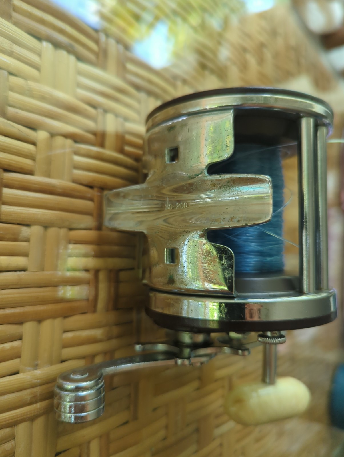 Clean & oiled Penn jigmaster 500, aluminum spool. Smooth, fishable. US-made