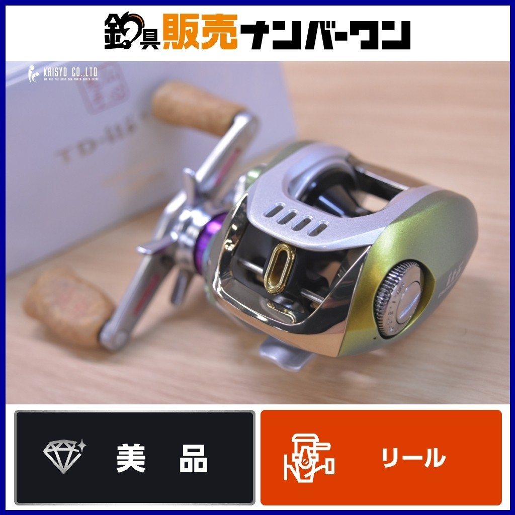 Daiwa Megabass TD ito 103M Right Bait Reel DAIWA Megabass Black Bass Sea Bass Bl