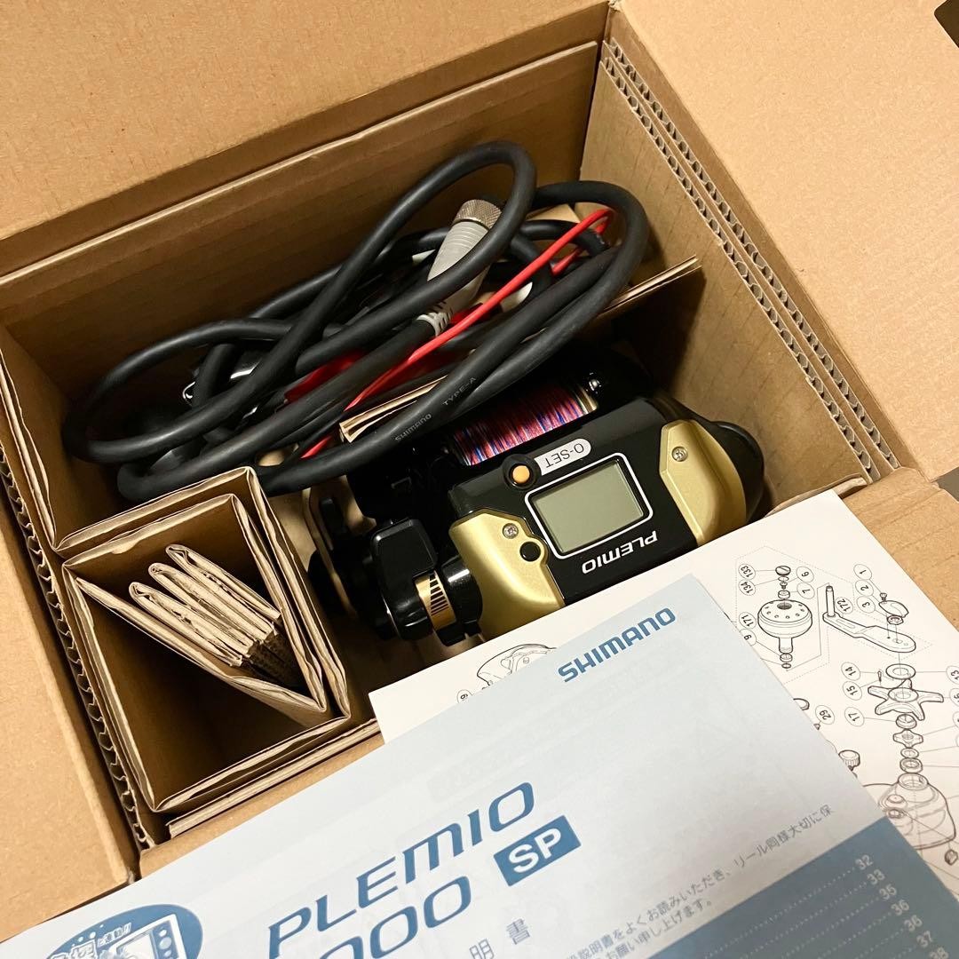 SHIMANO PLEMIO 3000 Electric Reel with LCD Display and O-SET Functionality