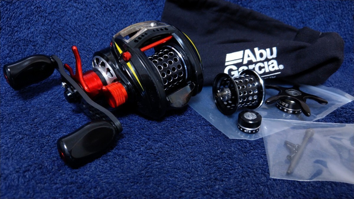 Abu Garcia Revo LTZ AE74-Racing L Baitcasting Reel ZPI Custom Red