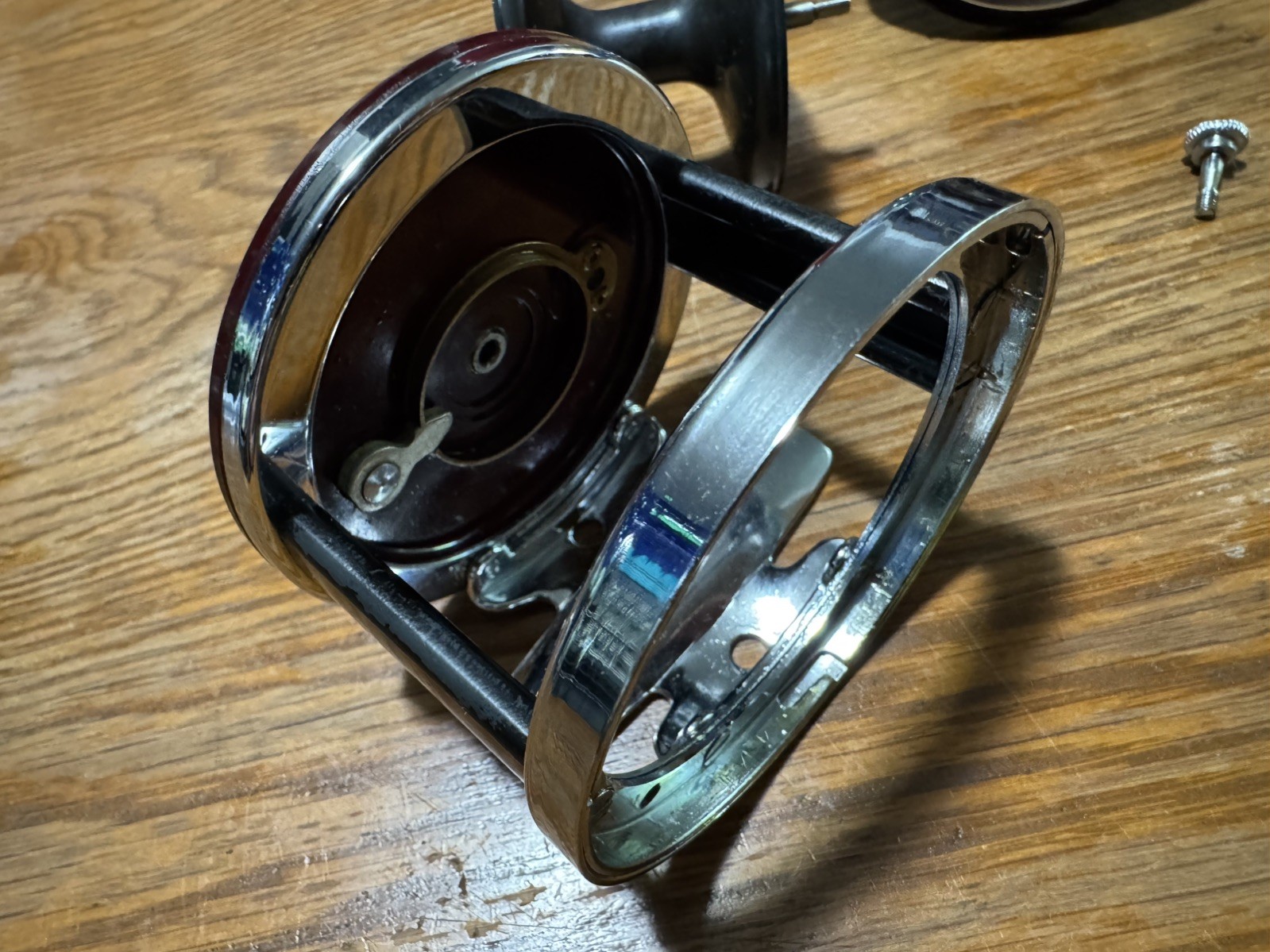 Vintage Penn Jig-Master jr 501 Newell Spool and Cross Bars Stainless Internals