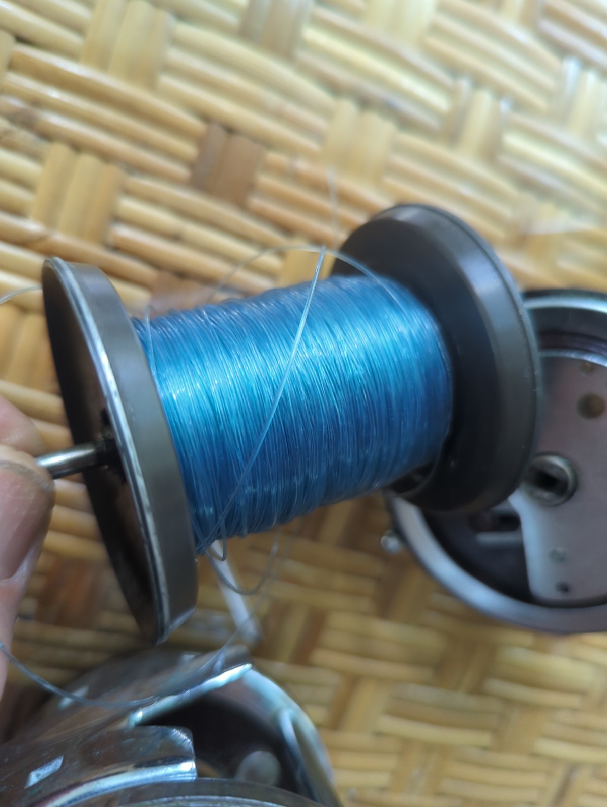 Clean & oiled Penn jigmaster 500, aluminum spool. Smooth, fishable. US-made