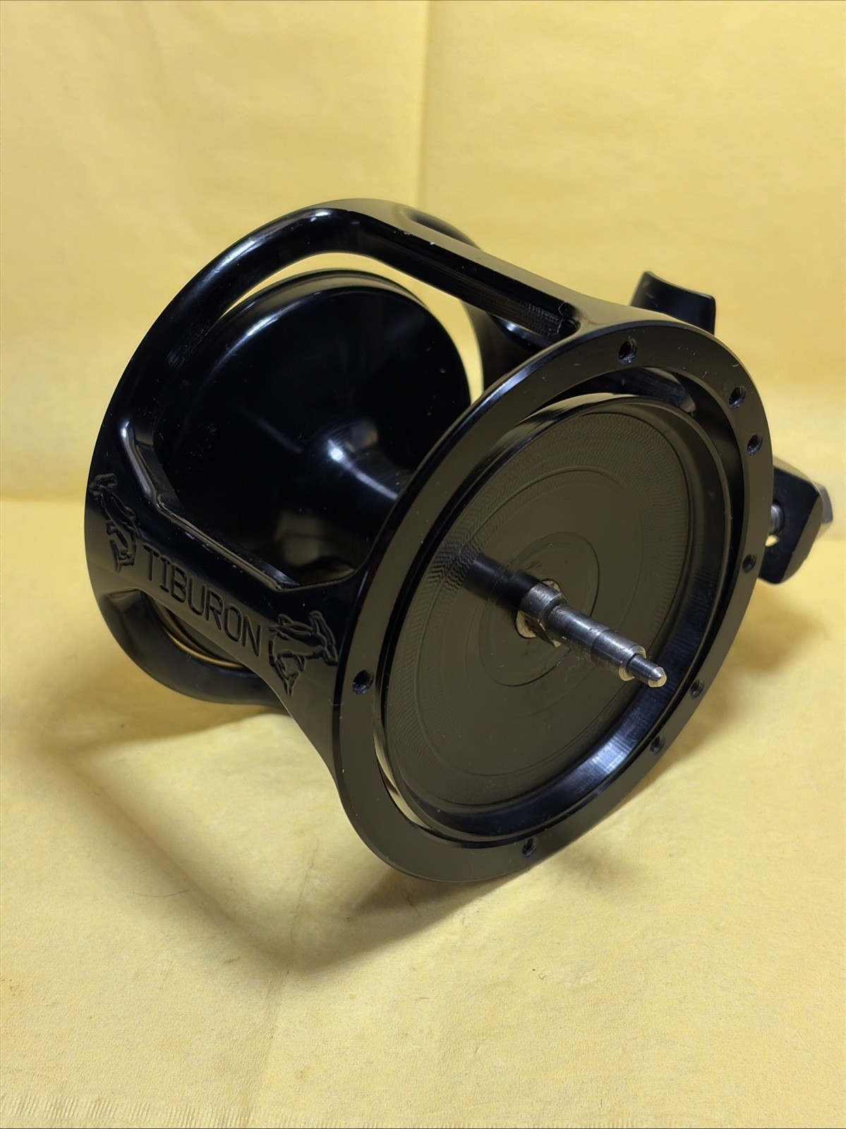 Original Black Tiburon P40 fishing Reel Frame & Spool Part Penn Senator 4/0 113H